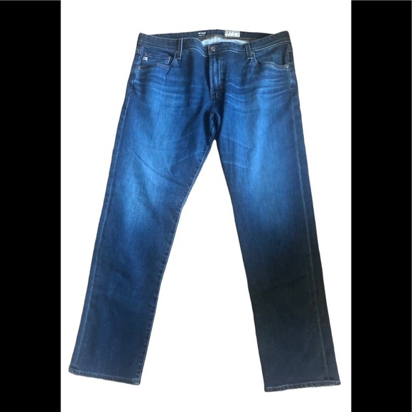 AG Adriano Goldschmied The Tellis Modern Slim Jean Med Wash 40X32 Designer - Picture 2 of 5